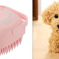 Pet Products Amazon Hot Silicone Dog Bath Brush