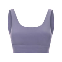 Gather Shock Absorption Fitness Bra U-Shaped Beauty Back Hollow Design Yoga Vest Women