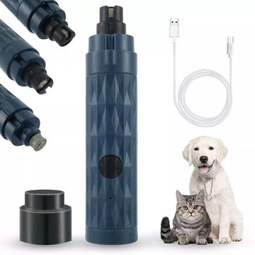 Electric Pet Nail Polisher With Light For Dog And Cat Cleaning Pet Products